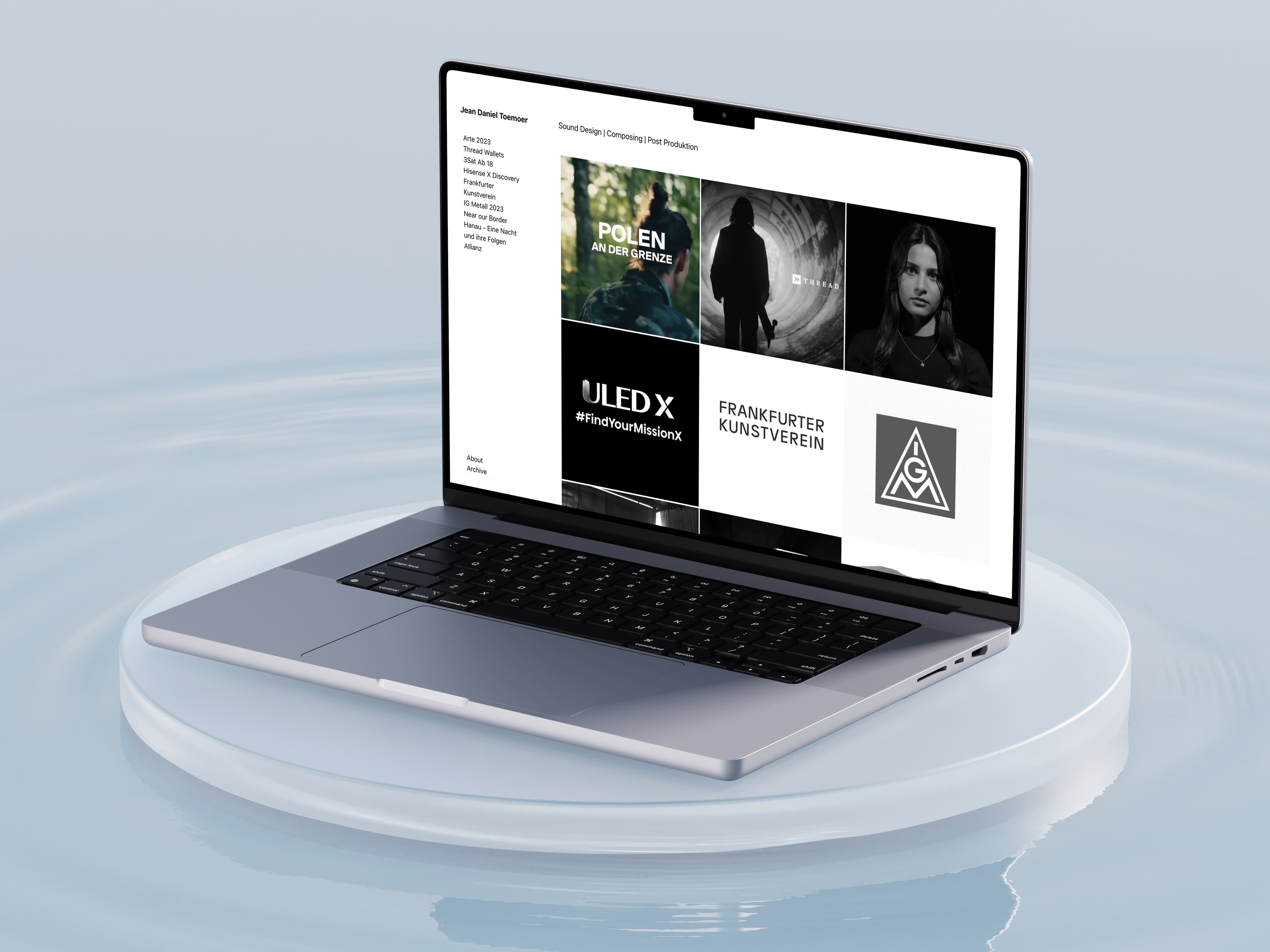 Jean Daniel Toemoer Website